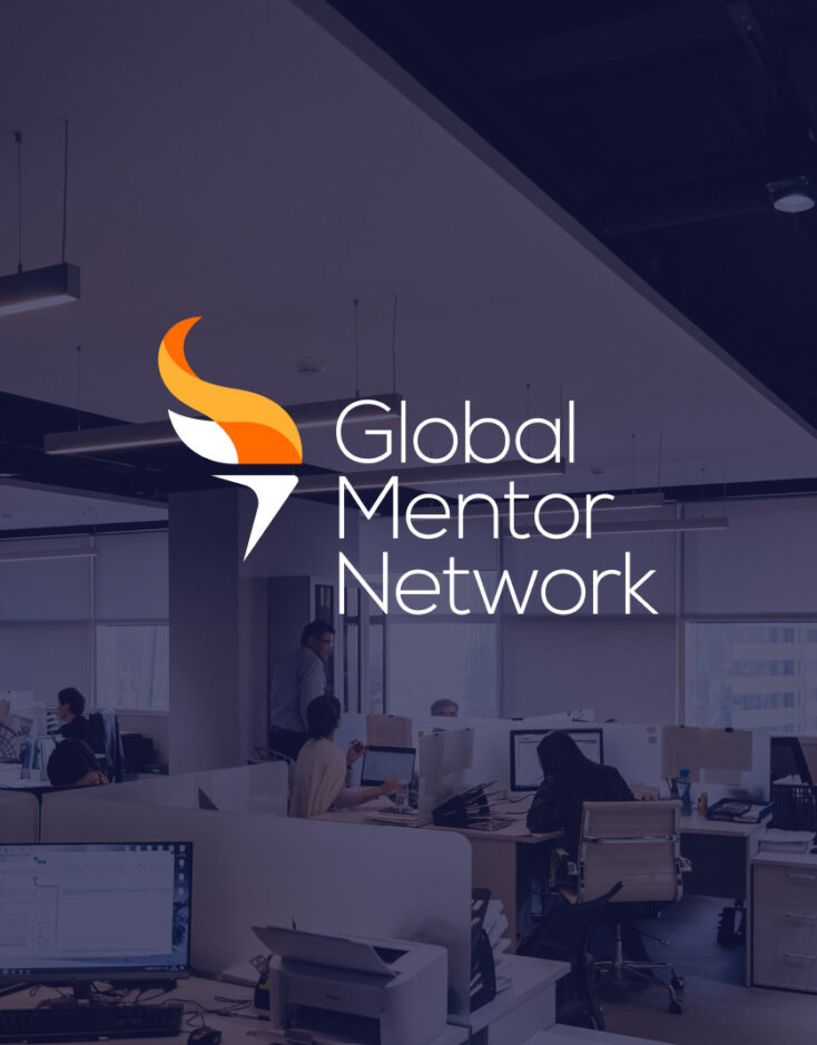 Logo created for Global Mentor Network new website design