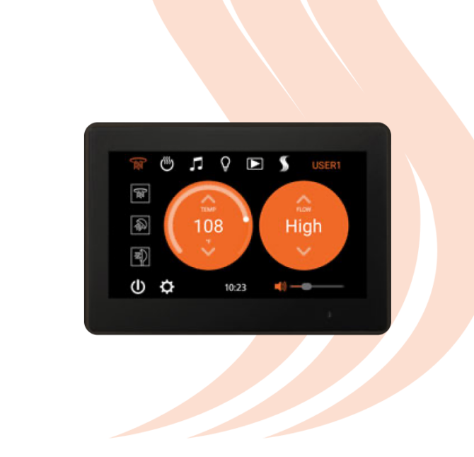 ThermaTouch Smart Touchscreen Control for smart shower